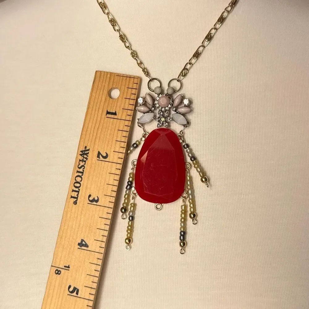 Handmade Beetle Necklace